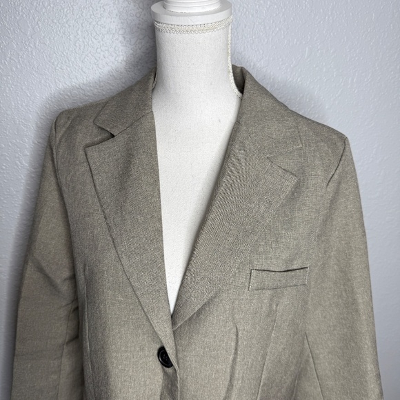 Grace & Chili Large Long sleeve 2 Button Blazer -cp - Picture 7 of 10